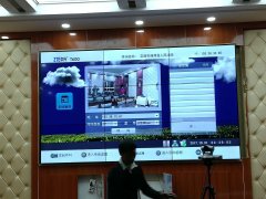 宁夏吉鼎科技承接通渭法院拼接屏项目完成