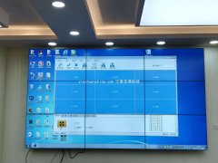 银川液晶拼接屏，文理学院项目