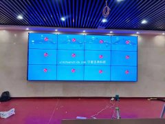 银川液晶拼接屏，渭南高级中学项目完工