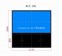 宁夏银川机柜式拼接屏各尺寸一览