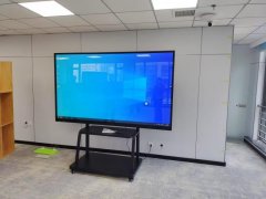 银川100寸会议一体机提升某企业培训效果